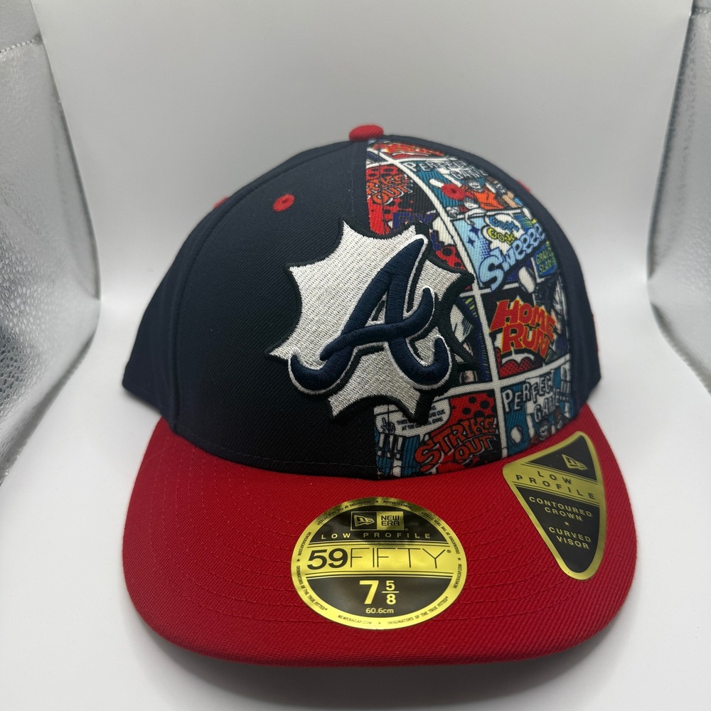 New Era 59FIFTY Atlanta Braves Players Weekend Comic Hat 7 5/8 60692971